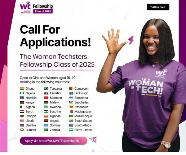 Women Techsters Fellowship Program 2025 for African Students